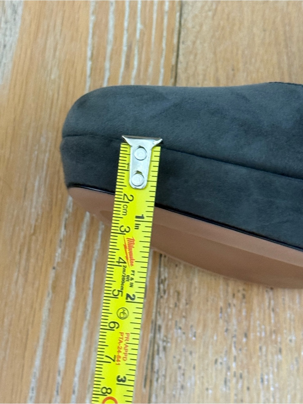 Prada Dark Gray Suede Stiletto Pumps NWOT - Picture 8 of 10